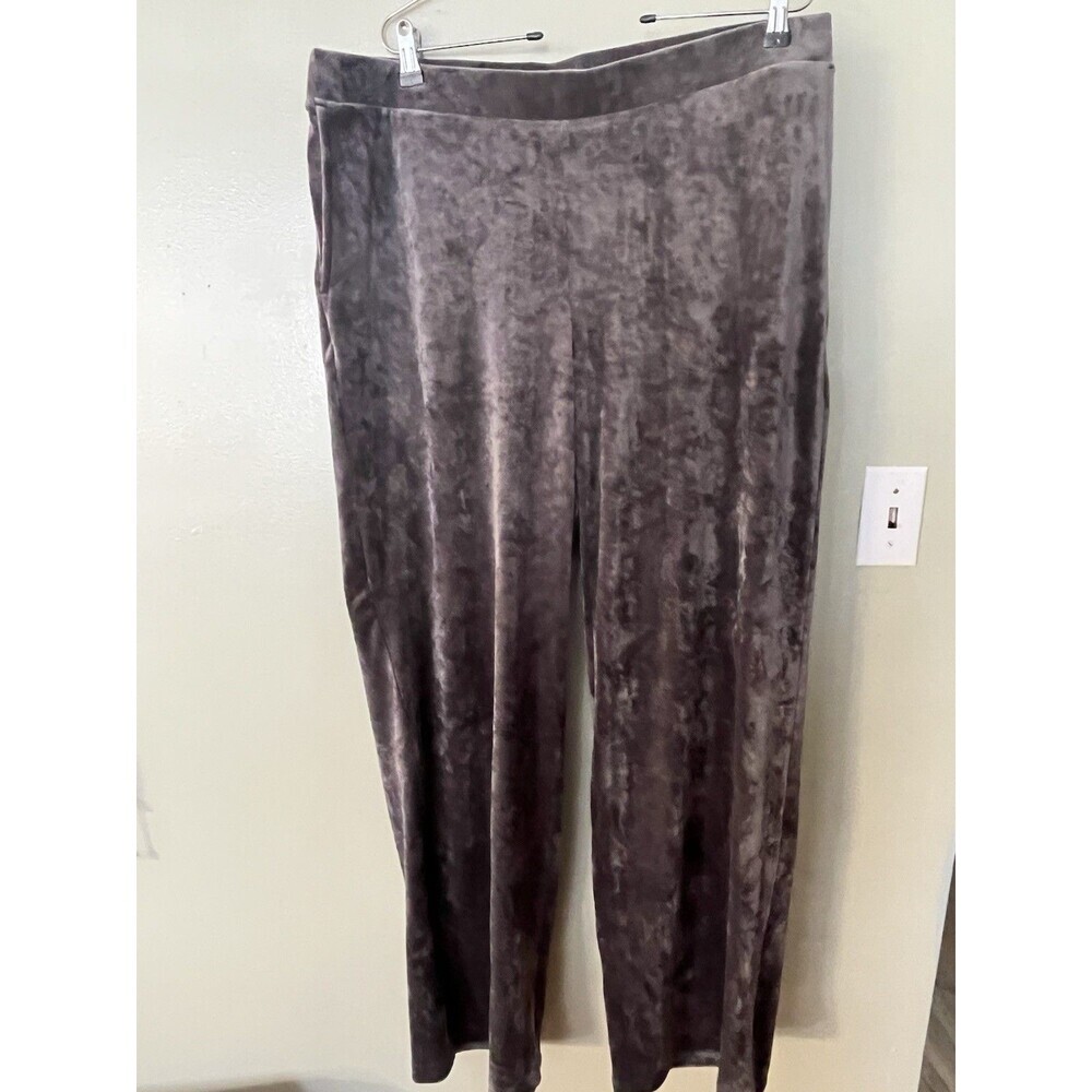 I Jill Gray Lounge Wide Leg Pants Soft Cozy XL Tall New